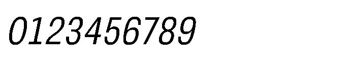 JHC Noda Narrow Regular Italic Font OTHER CHARS