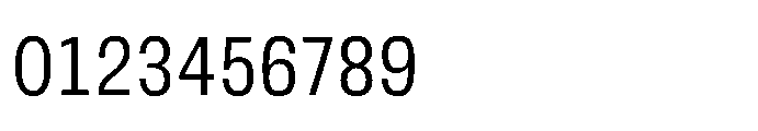 JHC Noda Narrow Regular Font OTHER CHARS