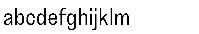 JHC Noda Narrow Regular FONT