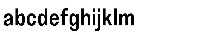 JHC Noda Narrow Semibold FONT