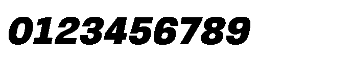 JHC Noda Norm Black Italic Font OTHER CHARS