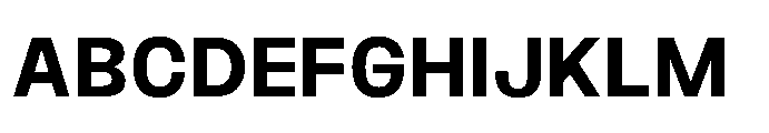 JHC Noda Norm Bold Font UPPERCASE