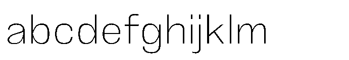 JHC Noda Norm Extralight FONT