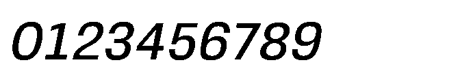 JHC Noda Norm Medium Italic Font OTHER CHARS