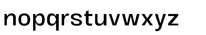 JHC Noda Norm Medium Font LOWERCASE