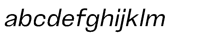 JHC Noda Norm Regular Italic FONT