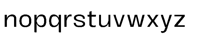 JHC Noda Norm Regular Font LOWERCASE