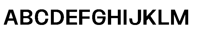 JHC Noda Norm Semibold Font UPPERCASE