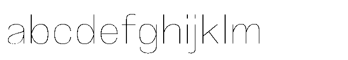 JHC Noda Norm Thin FONT