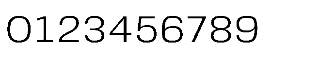 JHC Noda Wide Light Font OTHER CHARS