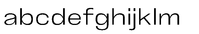 JHC Noda Wide Light FONT