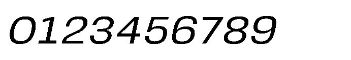 JHC Noda Wide Regular Italic Font OTHER CHARS
