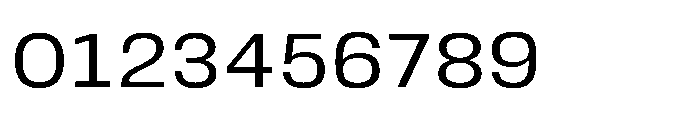 JHC Noda Wide Regular Font OTHER CHARS