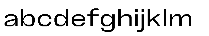 JHC Noda Wide Regular FONT