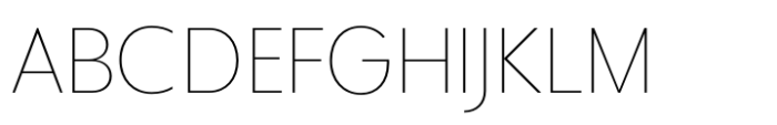 JHC Notion Thin Font UPPERCASE