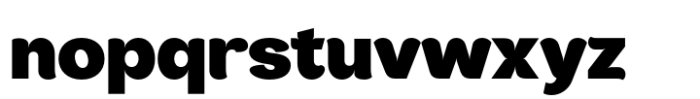 JHC Rasbora Extra Black Font LOWERCASE