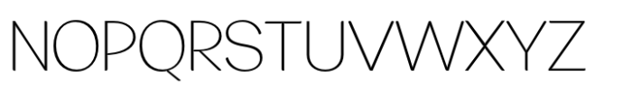 JHC Rasbora Extralight Font UPPERCASE