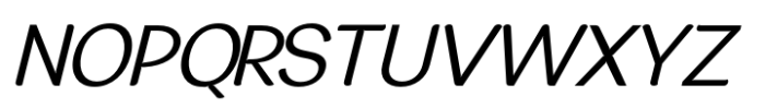 JHC Rasbora Regular Italic Font UPPERCASE