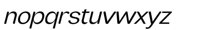 JHC Rasbora Regular Italic Font LOWERCASE