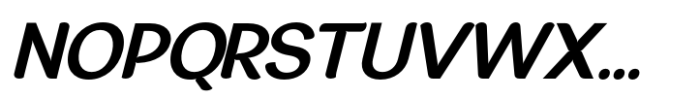 JHC Rasbora Semibold Italic Font UPPERCASE