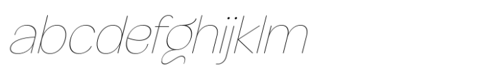 JHC Rasbora Thin Italic FONT