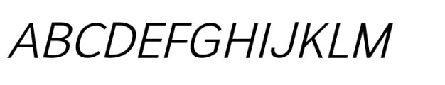 JHC Sineas Light Italic Font UPPERCASE