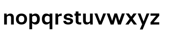 JHC Sineas Semibold Font LOWERCASE