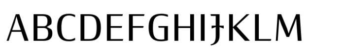Jheronimus Contrast Medium Font UPPERCASE