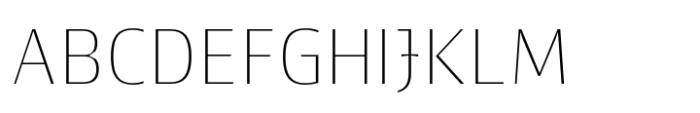 Jheronimus Contrast Thin Font UPPERCASE