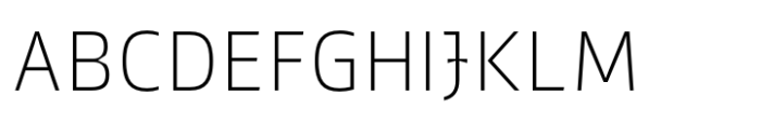 Jheronimus Extra Light Font UPPERCASE