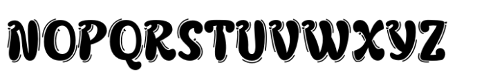 Jhictur Regular Font UPPERCASE
