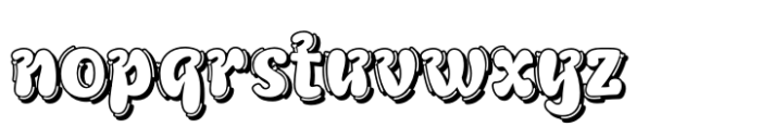 Jhictur Shadow Font LOWERCASE