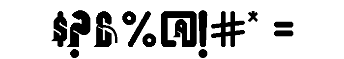 JIGARD Font OTHER CHARS