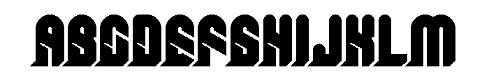 JIGARD Font UPPERCASE