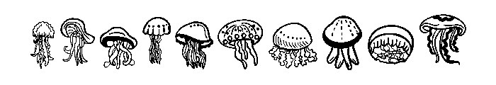 JILLYFISH Font OTHER CHARS