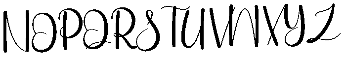 Jihans Font UPPERCASE
