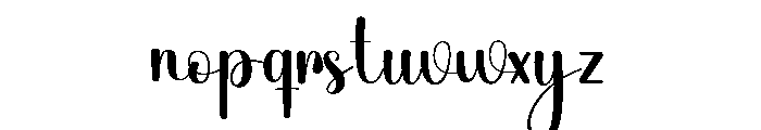 Jihans Font LOWERCASE