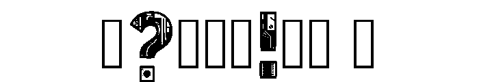 Jiles Regular Font OTHER CHARS