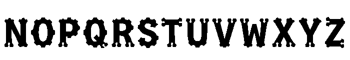 Jill Regular Font LOWERCASE