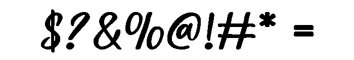 Jinggle Joy Regular Font OTHER CHARS