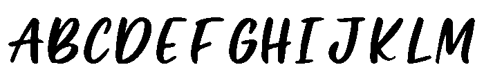 Jinggle Joy Regular Font UPPERCASE