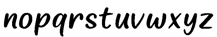 Jinggle Joy Regular Font LOWERCASE