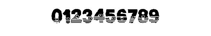 Jingle Army Font OTHER CHARS