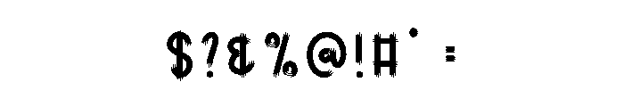 Jingle Halloween Font OTHER CHARS
