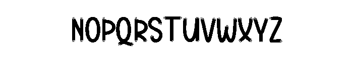 Jingle Halloween Font UPPERCASE