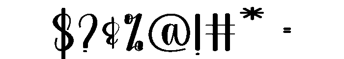 Jingle Honeymoon Font OTHER CHARS