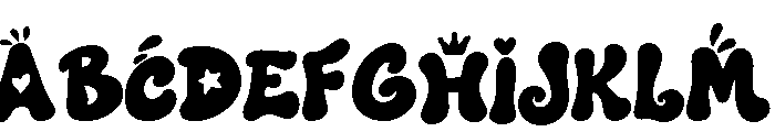 Jingle Mochi Font UPPERCASE
