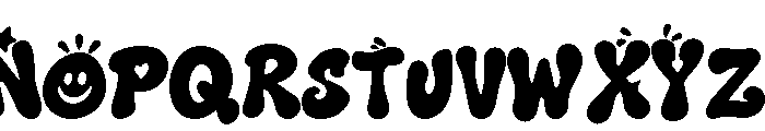 Jingle Mochi Font UPPERCASE