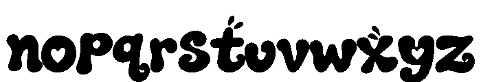 Jingle Mochi Font LOWERCASE