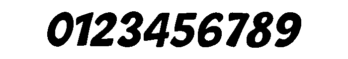 Jingle Strike Italic Font OTHER CHARS
